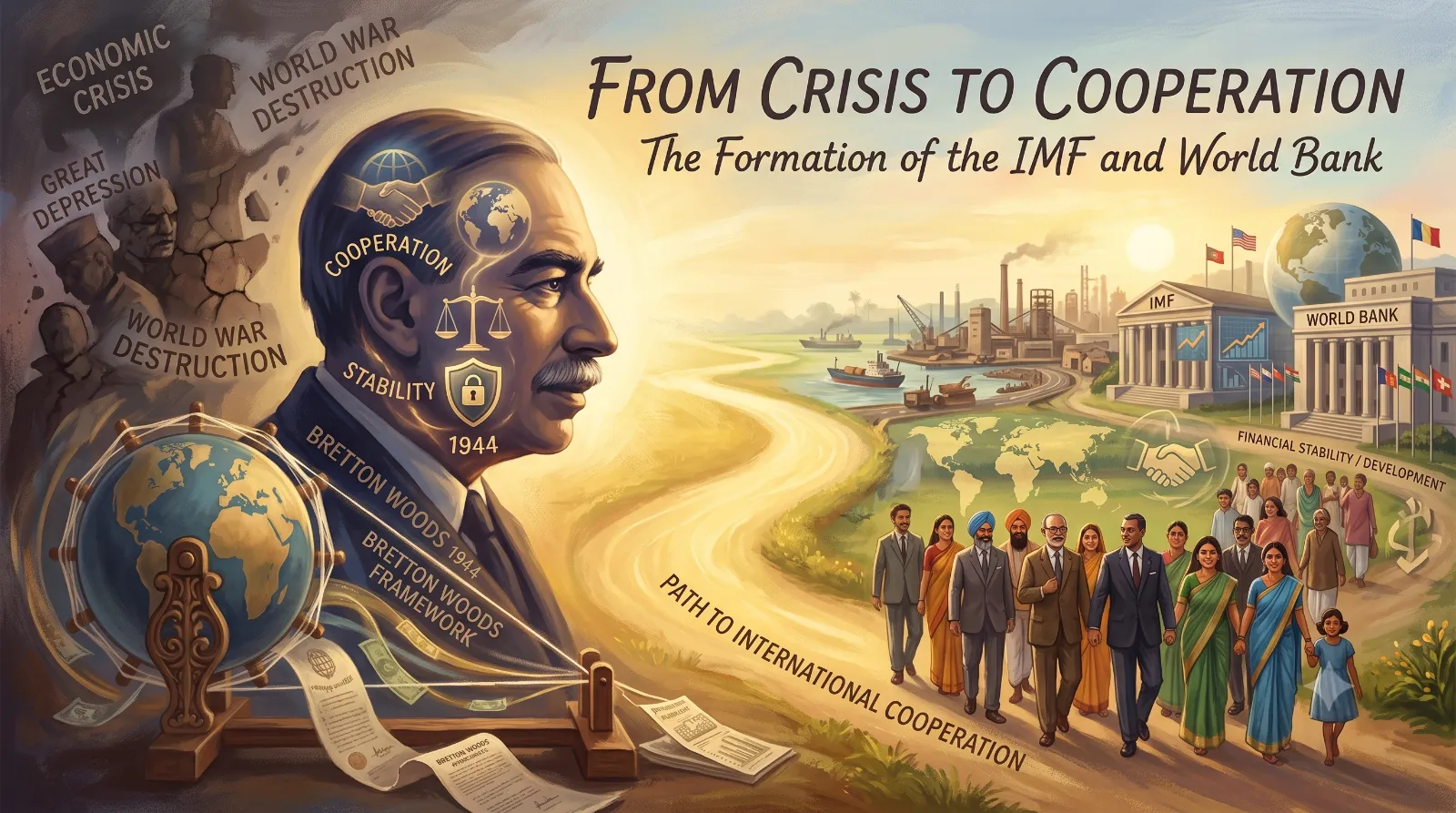 From Crisis to Cooperation: The Formation of the IMF and World Bank